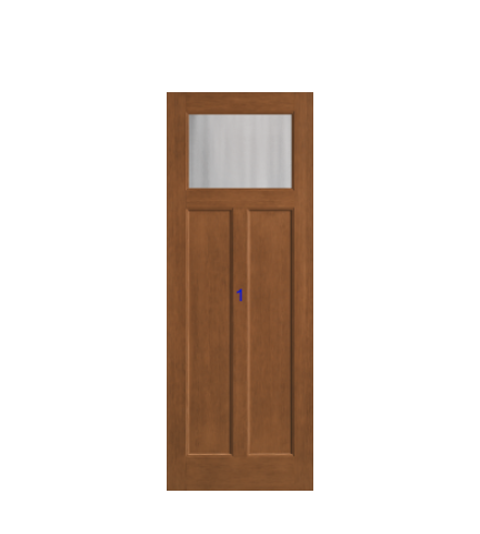 THERMATRU 6'8" Or 8'0" Classic Craft American Fir Craftsman Exterior Prehung Door  CCA210-LE/CCA210XC/ CCA210XJ/ CCA210XN/ CCA210XR/CCA8210-LE/CCA8210XC/CCA8210XJ/CCA87100-LE/ CCA8210XR/CCA87100XR