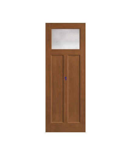 THERMATRU 6'8" Or 8'0" Classic Craft American Fir Craftsman Exterior Prehung Door  CCA210-LE/CCA210XC/ CCA210XJ/ CCA210XN/ CCA210XR/CCA8210-LE/CCA8210XC/CCA8210XJ/CCA87100-LE/ CCA8210XR/CCA87100XR
