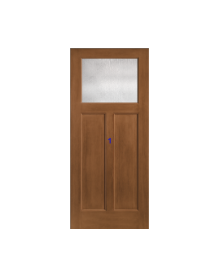 THERMATRU 6'8" Or 8'0" Classic Craft American Fir Craftsman Exterior Prehung Door  CCA210-LE/CCA210XC/ CCA210XJ/ CCA210XN/ CCA210XR/CCA8210-LE/CCA8210XC/CCA8210XJ/CCA87100-LE/ CCA8210XR/CCA87100XR