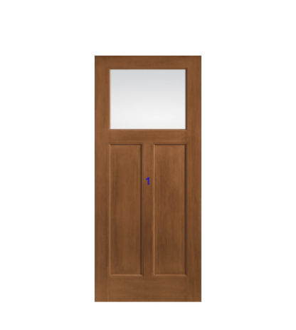 THERMATRU 6'8" Or 8'0" Classic Craft American Fir Craftsman Exterior Prehung Door  CCA210-LE/CCA210XC/ CCA210XJ/ CCA210XN/ CCA210XR/CCA8210-LE/CCA8210XC/CCA8210XJ/CCA87100-LE/ CCA8210XR/CCA87100XR