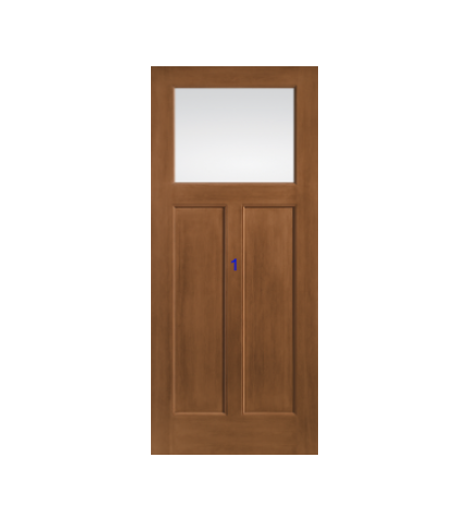 THERMATRU 6'8" Or 8'0" Classic Craft American Fir Craftsman Exterior Prehung Door  CCA210-LE/CCA210XC/ CCA210XJ/ CCA210XN/ CCA210XR/CCA8210-LE/CCA8210XC/CCA8210XJ/CCA87100-LE/ CCA8210XR/CCA87100XR