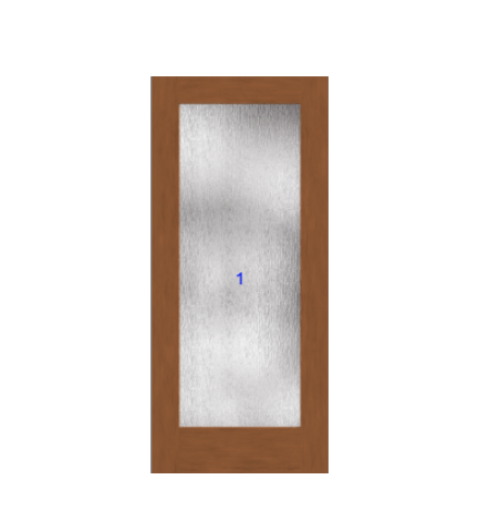 THERMATRU 6'8" Or 8'0" Classic Craft American Fir full Lite Panel Exterior Prehung Door CCA2400-LE/CCA2400XR/CCA2400XE/ CCA2400XK/CCA82400-LE/ CCA82400XE/ CCA82400XE
