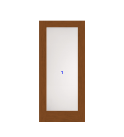 THERMATRU 6'8" Or 8'0" Classic Craft American Fir full Lite Panel Exterior Prehung Door CCA2400-LE/CCA2400XR/CCA2400XE/ CCA2400XK/CCA82400-LE/ CCA82400XE/ CCA82400XE