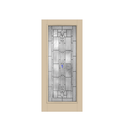 THERMATRU 6'8" Classic Craft Canvas Full Lite Exterior Prehung Door CCV10020-LE/ CCV10027_W/CCV1528_W/ CCV9925_D/ CCV10022_D