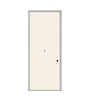 THERMATRU 6'8" Or 8'0" Smooth Star Fiberglass Flush Exterior Prehung Door  S100 S81000