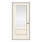 THERMATRU 6'8" Or 8'0" Smooth Star Fiberglass 3/4 Lite Flushed Glaze Insulated Glass Exterior Prehung Door S2200-LE  S2200XE S82200-LE