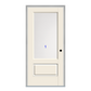 THERMATRU 6'8" Or 8'0" Smooth Star Fiberglass 3/4 Lite Flushed Glaze Insulated Glass Exterior Prehung Door S2200-LE  S2200XE S82200-LE