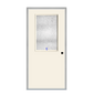 THERMATRU 6'8" Smooth Star Fiberglass Half Lite Insulated Glass Exterior Prehung Door S104 S86021