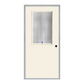 THERMATRU 6'8" Smooth Star Fiberglass Half Lite Insulated Glass Exterior Prehung Door S104 S86021