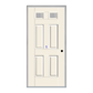 THERMATRU 6'8", Or 8'0" Smooth Star Fiberglass Top Lite Insulated Glass Exterior Prehung Door