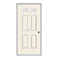 THERMATRU 6'8", Or 8'0" Smooth Star Fiberglass Top Lite Insulated Glass Exterior Prehung Door