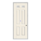 THERMATRU 6'8", Or 8'0" Smooth Star Fiberglass Top Lite Insulated Glass Exterior Prehung Door