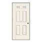 THERMATRU 6'8", Or 8'0" Smooth Star Fiberglass Top Lite Insulated Glass Exterior Prehung Door