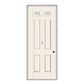 THERMATRU 6'8", Or 8'0" Smooth Star Fiberglass Top Lite Insulated Glass Exterior Prehung Door