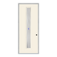 THERMATRU  6'8" Or 8'0" Smooth Star Fiberglass Contemporary Linea Insulated Glass Exterior Prehung Door