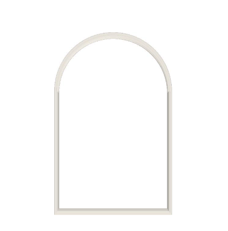 ANDERSEN 400 Series Specialty Springline Window 68 1/2" Wide Fixed Vinyl Exterior Wood Interior Low-E4 Dual Pane Argon Full Glass Grilles/Tempered Optional SE5806, SE581, SE582, SE583, SE5835, SE584, SE5845, SE585, SE5855 Or SE586