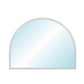 ANDERSEN 400 Series Specialty Springline Window 71 1/4" Wide Fixed Vinyl Exterior Wood Interior Low-E4 Dual Pane Argon Full Glass Grilles/Tempered Optional ELFW6006, ELFW601 Or ELFW602