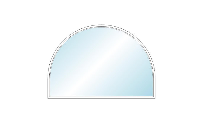 ANDERSEN 400 Series Specialty Springline Window 64 1/2" Wide Fixed Vinyl Exterior Wood Interior Low-E4 Dual Pane Argon Full Glass Grilles/Tempered Optional SE5406, SE541, SE542, SE543, SE5435, SE544, SE5445, SE545, SE5455 Or SE546