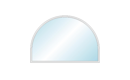 ANDERSEN 400 Series Specialty Springline Window 64 1/2" Wide Fixed Vinyl Exterior Wood Interior Low-E4 Dual Pane Argon Full Glass Grilles/Tempered Optional SE5406, SE541, SE542, SE543, SE5435, SE544, SE5445, SE545, SE5455 Or SE546