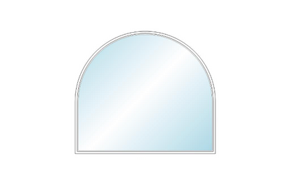 ANDERSEN 400 Series Specialty Springline Window 64 1/2" Wide Fixed Vinyl Exterior Wood Interior Low-E4 Dual Pane Argon Full Glass Grilles/Tempered Optional SE5406, SE541, SE542, SE543, SE5435, SE544, SE5445, SE545, SE5455 Or SE546