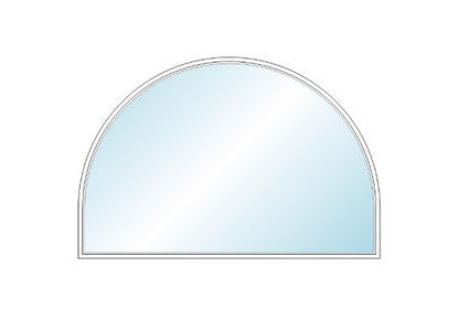 ANDERSEN 400 Series Specialty Springline Window 72" Wide Fixed Vinyl Exterior Wood Interior Low-E4 Dual Pane Argon Full Glass Grilles/Tempered Optional SE6006, SE601, SE602, SE603, SE6035, SE604, SE6045, SE605, SE6055 Or SE606