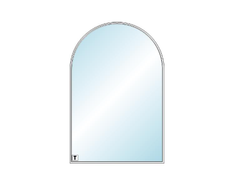 ANDERSEN 400 Series Specialty Springline Window 72" Wide Fixed Vinyl Exterior Wood Interior Low-E4 Dual Pane Argon Full Glass Grilles/Tempered Optional SE6006, SE601, SE602, SE603, SE6035, SE604, SE6045, SE605, SE6055 Or SE606