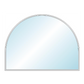 ANDERSEN 400 Series Specialty Springline Window 96" Wide Fixed Vinyl Exterior Wood Interior Low-E4 Dual Pane Argon Full Glass Grilles/Tempered Optional SP8006, SP801 Or SP802