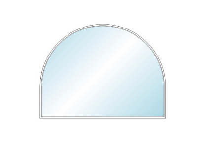 ANDERSEN 400 Series Specialty Springline Window 96" Wide Fixed Vinyl Exterior Wood Interior Low-E4 Dual Pane Argon Full Glass Grilles/Tempered Optional SP8006, SP801 Or SP802
