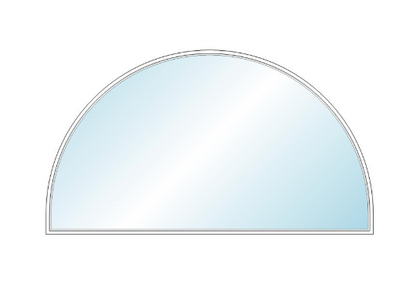 ANDERSEN 400 Series Specialty Springline Window 95 1/8" Wide Fixed Vinyl Exterior Wood Interior Low-E4 Dual Pane Argon Full Glass Grilles/Tempered Optional ELFW8006, ELFW801 Or ELFW802