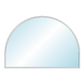 ANDERSEN 400 Series Specialty Springline Window 95 1/8" Wide Fixed Vinyl Exterior Wood Interior Low-E4 Dual Pane Argon Full Glass Grilles/Tempered Optional ELFW8006, ELFW801 Or ELFW802