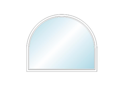 ANDERSEN 400 Series Specialty Springline Window 37.5" Wide Fixed Vinyl Exterior Wood Interior Low-E4 Dual Pane Argon Full Glass Grilles/Tempered Optional SE3106, SE311, SE312, SE313, SE3135, SE314, SE3145, SE315, SE3155, Or SE316