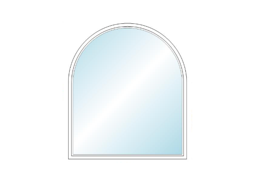 ANDERSEN 400 Series Specialty Springline Window 37.5" Wide Fixed Vinyl Exterior Wood Interior Low-E4 Dual Pane Argon Full Glass Grilles/Tempered Optional SE3106, SE311, SE312, SE313, SE3135, SE314, SE3145, SE315, SE3155, Or SE316