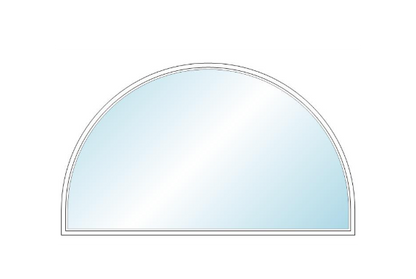ANDERSEN 400 Series Specialty Springline Window 68 1/2" Wide Fixed Vinyl Exterior Wood Interior Low-E4 Dual Pane Argon Full Glass Grilles/Tempered Optional SE5806, SE581, SE582, SE583, SE5835, SE584, SE5845, SE585, SE5855 Or SE586
