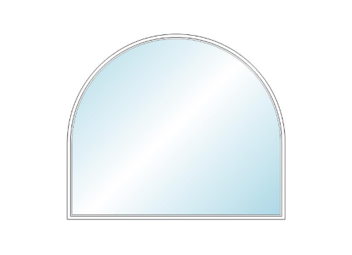 ANDERSEN 400 Series Specialty Springline Window 68 1/2" Wide Fixed Vinyl Exterior Wood Interior Low-E4 Dual Pane Argon Full Glass Grilles/Tempered Optional SE5806, SE581, SE582, SE583, SE5835, SE584, SE5845, SE585, SE5855 Or SE586