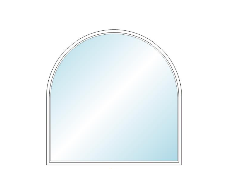 ANDERSEN 400 Series Specialty Springline Window 48" Wide Fixed Vinyl Exterior Wood Interior Low-E4 Dual Pane Argon Full Glass Grilles/Tempered Optional SP402, SP403, SP4035, SP404, SP4045, SP405, SP4055 Or SP406
