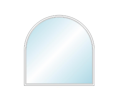 ANDERSEN 400 Series Specialty Springline Window 48" Wide Fixed Vinyl Exterior Wood Interior Low-E4 Dual Pane Argon Full Glass Grilles/Tempered Optional SP402, SP403, SP4035, SP404, SP4045, SP405, SP4055 Or SP406