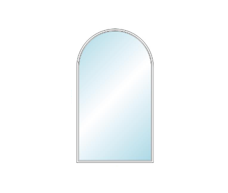 ANDERSEN 400 Series Specialty Springline Window 48" Wide Fixed Vinyl Exterior Wood Interior Low-E4 Dual Pane Argon Full Glass Grilles/Tempered Optional SP402, SP403, SP4035, SP404, SP4045, SP405, SP4055 Or SP406