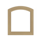 ANDERSEN 400 Series Specialty Equal Leg Arch Casement Window 24 1/8" Wide Fixed Vinyl Exterior Wood Interior Low-E4 Dual Pane Argon Full Glass Grilles/Tempered Optional AFC106, AFC11, AFC12, AFC13, AFC135, AFC14, AFC145, AFC15, AFC155, AFC16 Or AFC18