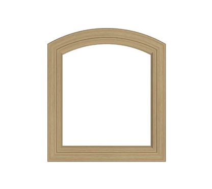ANDERSEN 400 Series Specialty Equal Leg Arch Casement Window 24 1/8" Wide Fixed Vinyl Exterior Wood Interior Low-E4 Dual Pane Argon Full Glass Grilles/Tempered Optional AFC106, AFC11, AFC12, AFC13, AFC135, AFC14, AFC145, AFC15, AFC155, AFC16 Or AFC18