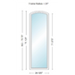 ANDERSEN 400 Series Specialty Equal Leg Arch Casement Window 24 1/8" Wide Fixed Vinyl Exterior Wood Interior Low-E4 Dual Pane Argon Full Glass Grilles/Tempered Optional AFC106, AFC11, AFC12, AFC13, AFC135, AFC14, AFC145, AFC15, AFC155, AFC16 Or AFC18