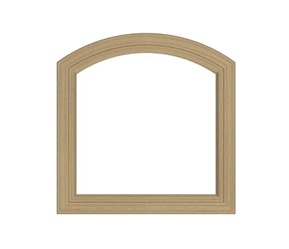 Andersen 400 Series Specialty Equal Leg Arch Window 28 3/8" Wide Fixed Vinyl Exterior Wood Interior Low-E4 Dual Pane Argon Full Glass Grilles/Tempered Optional AFCW106, AFCW11, AFCW12, AFCW13, AFCW135,AFCW14, AFCW145, AFCW15, AFCW155, AFCW16 Or AFCW18