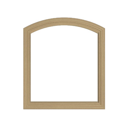 400 Series Specialty Equal Leg Arch Window 35 15/16" Wide Fixed Vinyl Exterior Wood Interior Low-E4 Dual Pane Argon Full Glass Grilles/Tempered Optional AFCP3006,AFCP301,AFCP302,AFCP303,AFCP3035,AFCP304,AFCP3045,AFCP305,AFCP3055,AFCP306 Or AFCP308