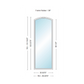 400 Series Specialty Equal Leg Arch Window 35 15/16" Wide Fixed Vinyl Exterior Wood Interior Low-E4 Dual Pane Argon Full Glass Grilles/Tempered Optional AFCP3006,AFCP301,AFCP302,AFCP303,AFCP3035,AFCP304,AFCP3045,AFCP305,AFCP3055,AFCP306 Or AFCP308
