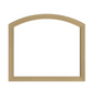 Andersen 400 Series Specialty Equal Leg Arch Window 48" Wide Fixed Vinyl Exterior Wood Interior Low-E4 Dual Pane Argon Full Glass Grilles/Tempered Optional AFC206, AFC21, AFC22, AFC23, AFC235, AFC24, AFC245, AFC25, AFC255, AFC26 Or AFC28