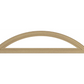 Andersen 400 Series Specialty Eyebrow Fixed Window With Casement Frame Cladding Vinyl Exterior Wood Interior Low-E4 Argon Dual Pane Tempered Optional FCCXW3, FCC2 Or FCCW2
