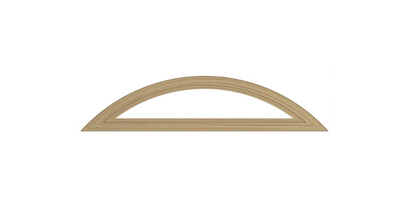 Andersen 400 Series Specialty Eyebrow Fixed Window With Casement Frame Cladding Vinyl Exterior Wood Interior Low-E4 Argon Dual Pane Tempered Optional FCCXW3, FCC2 Or FCCW2