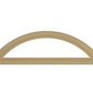 Andersen 400 Series Specialty Eyebrow Fixed Window Double Hung Frame Cladding Vinyl Exterior Wood Interior Low-E4 Argon Dual Pane Tempered Optional FCD28, FCD30 Or FCD38