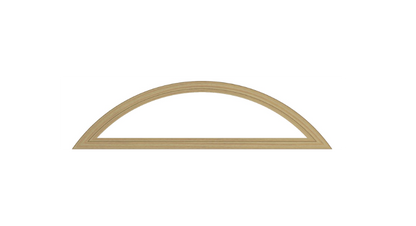 Andersen 400 Series Specialty Eyebrow Fixed Window With Frenchwood Gliding Frame Cladding Vinyl Exterior Wood Interior Low-E4 Argon Dual Pane Tempered Optional FCFW50 Or FCFW60
