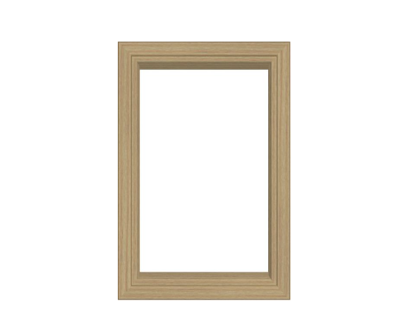 Andersen 400 Series Specialty Rectangle Window 24" Wide Fixed Vinyl Exterior Wood Interior Low-E4 Dual Pane Argon Full Glass Tempered Option