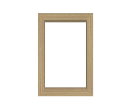 Andersen 400 Series Specialty Rectangle Window 24" Wide Fixed Vinyl Exterior Wood Interior Low-E4 Dual Pane Argon Full Glass Tempered Option